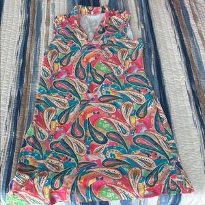 Colorful Paisley Dress